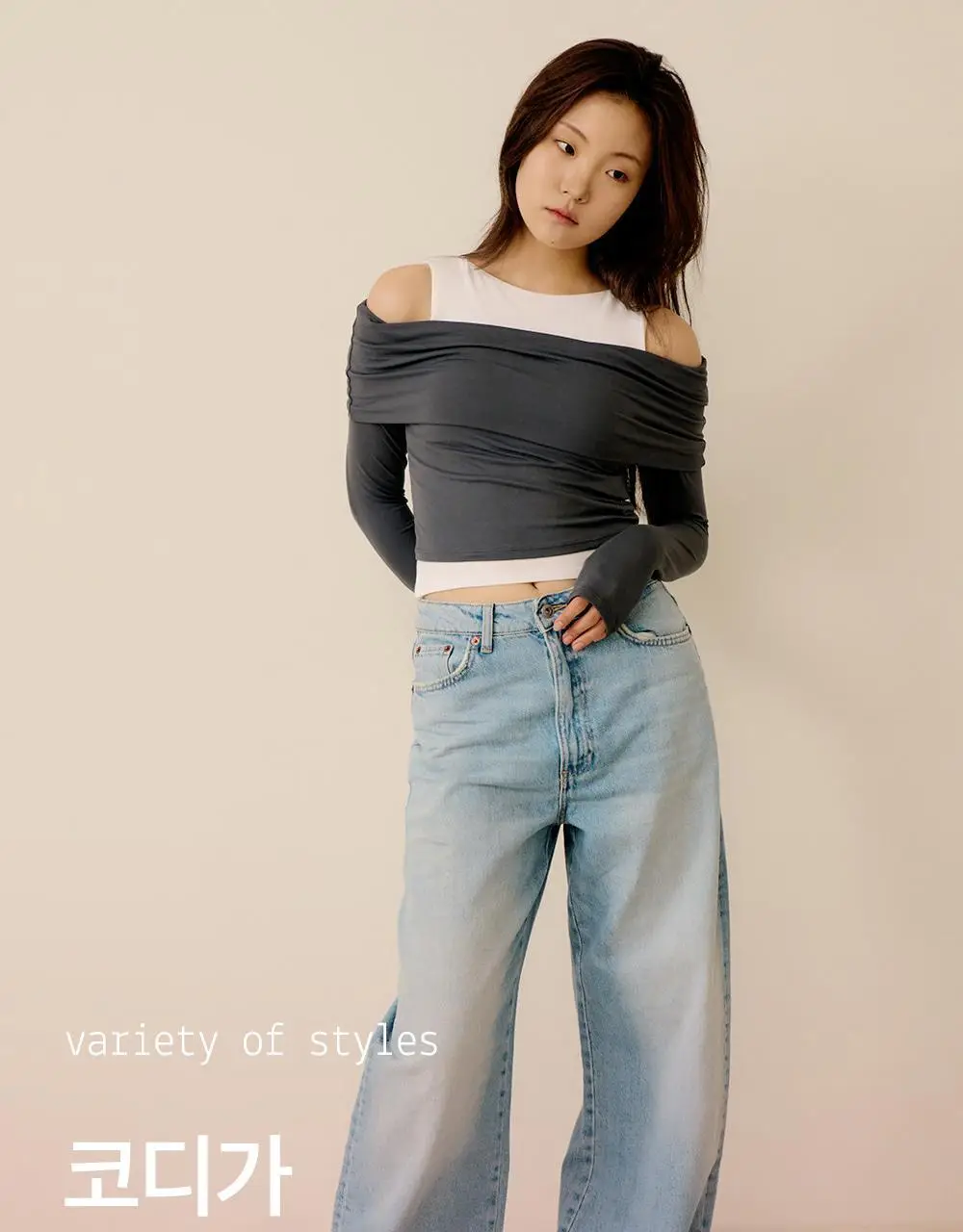 [류혜영 PICK] 마른파이브 날마다 브라탑 보트넥 슬릿 5colors (M~XL) 상세페이지 27